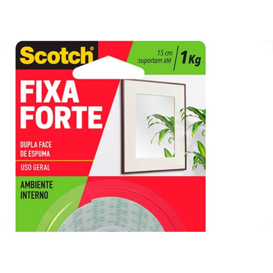 3M Fita Dupla Face Esp. Fix,In 19X1,5M 3M Fita Dupla Face Esp. Fix,In 19X1,5M
