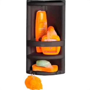 Nitronplast Cantoneira P/Banheiro Preto-095/P