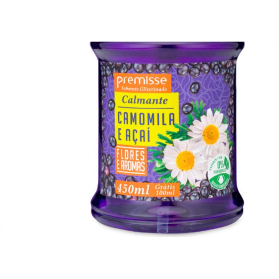 Premisse Sabonete Liq.Prem.Acai/Camom 450Ml Premisse Sabonete Liq.Prem.Acai/Camom 450Ml