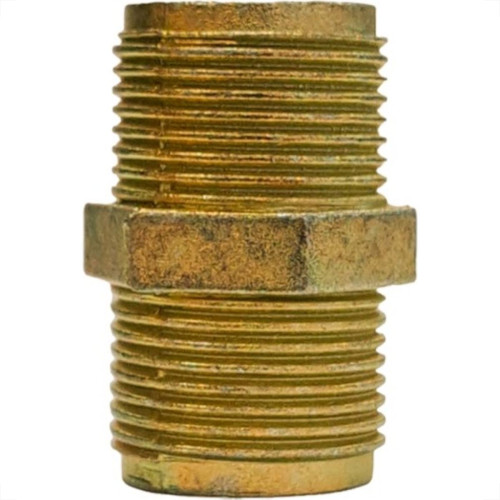 Garden Niple Metal Amarelo 3/8 Garden Niple Metal Amarelo 3/8