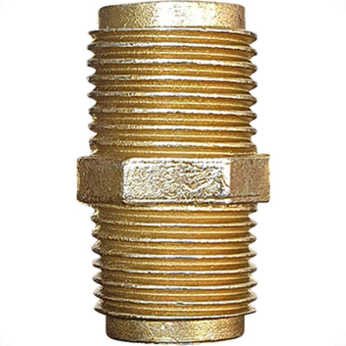 Garden Niple Metal Amarelo,1/2 Garden Niple Metal Amarelo,1/2