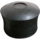 Forsan Ponteira Preta De Borracha Para Cadeira 7/8 C/20
