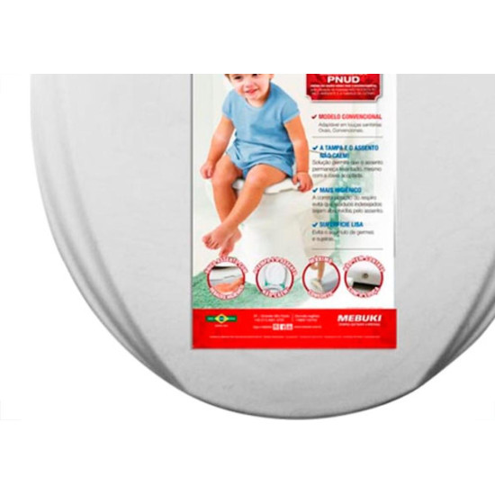 Mebuki Assento Almof.Oval Slim Br Mebuki Assento Almof.Oval Slim Br