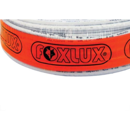 Foxlux Fio Tv Coax.Rg06 67% 100Mt
