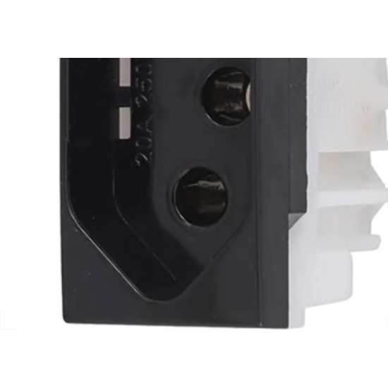 Alumbra Fora De Linha Modulo In.Pro Black T.2P+T 20A-510 Alumbra Fora De Linha Modulo In.Pro Black T.2P+T 20A-510