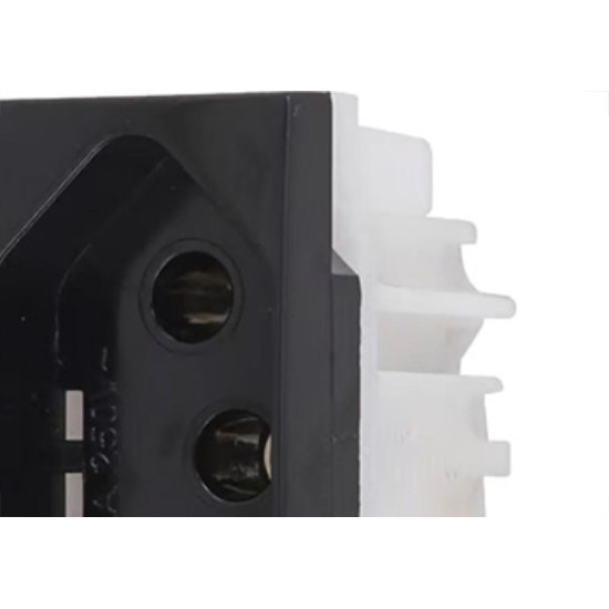 Alumbra Fora De Linha Modulo In.Pro Black T.2P+T 20A-510 Alumbra Fora De Linha Modulo In.Pro Black T.2P+T 20A-510