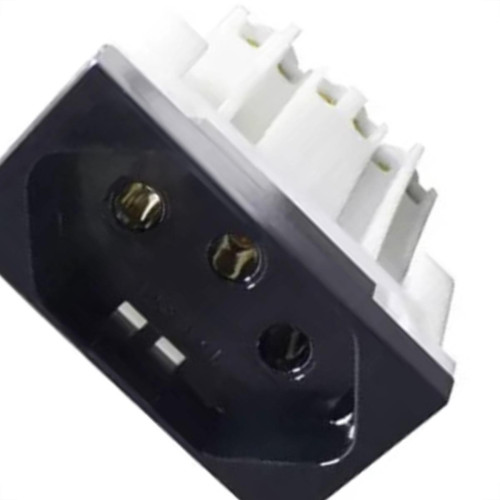 Alumbra Fora De Linha Modulo In.Pro Black T.2P+T 10A-509 Alumbra Fora De Linha Modulo In.Pro Black T.2P+T 10A-509