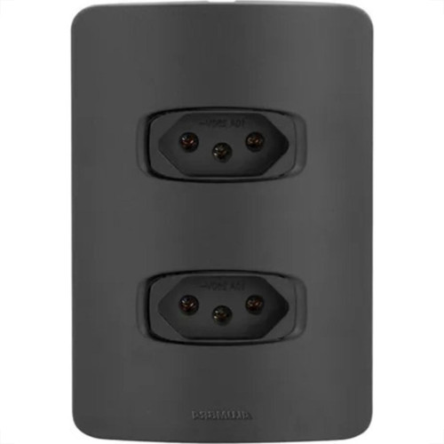 Alumbra Fora De Linha Conj Gracia Pr 2 T.2P+T 10A-682 Alumbra Fora De Linha Conj Gracia Pr 2 T.2P+T 10A-682