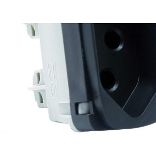 Alumbra Fora De Linha Modulo Gracia Pr Tomada 2P+T 20A-361 Alumbra Fora De Linha Modulo Gracia Pr Tomada 2P+T 20A-361