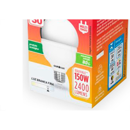 Ourolux Lamp Led A.Fat. 30W 6,5K E27