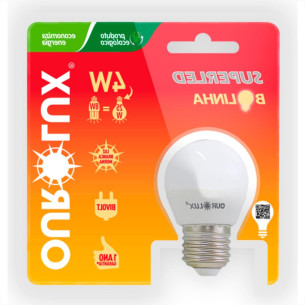 Ourolux Lamp Led Bolinha 4W 2,7K