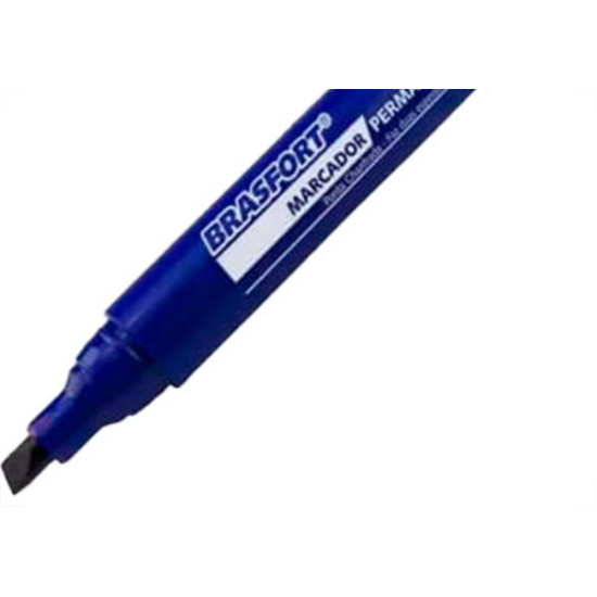 Brasfort Caneta P/Marcacao Gros.Azul 7857 - Kit C/12 Pc Brasfort Caneta P/Marcacao Gros.Azul 7857 - Kit C/12 Pc
