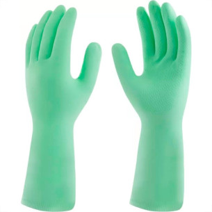 Mucambo Luva Forrada Verde M - Kit C/10 Pr