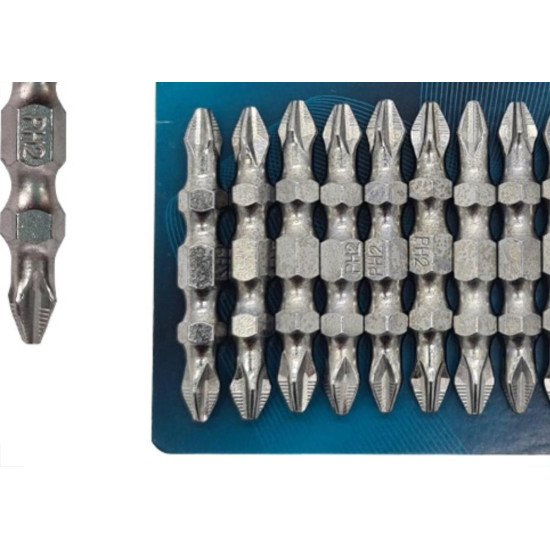 Mundo Das Ferramentas Bits Phillips Gross Dup(Ph2)2X45Mmc/10 Mundo Das Ferramentas Bits Phillips Gross Dup(Ph2)2X45Mmc/10