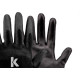 Kalipso Luva Multitato Pu Preta.Xg - Kit C/12 Pr Kalipso Luva Multitato Pu Preta.Xg - Kit C/12 Pr