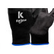 Kalipso Luva Multitato Pu Preta, M - Kit C/12 Pr Kalipso Luva Multitato Pu Preta, M - Kit C/12 Pr