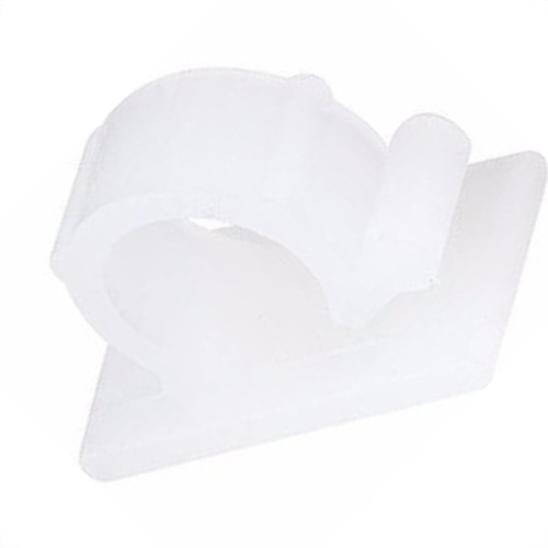 Sforplast Eletrica Clip Adesivo Sfor 13Mm Branco C/50