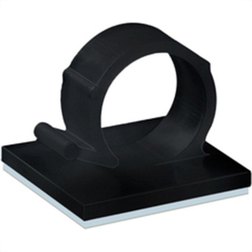 Sforplast Eletrica Clip Adesivo Sfor 13Mm Preto C/4 Sforplast Eletrica Clip Adesivo Sfor 13Mm Preto C/4