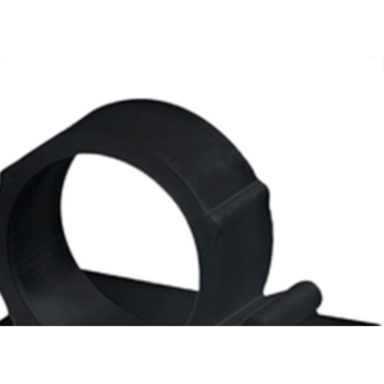 Sforplast Eletrica Clip Adesivo Sfor 13Mm Preto C/50 Sforplast Eletrica Clip Adesivo Sfor 13Mm Preto C/50