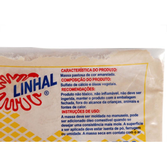 Linhal Massa P/Vidro 500 Grs - Kit C/12 Pt Linhal Massa P/Vidro 500 Grs - Kit C/12 Pt