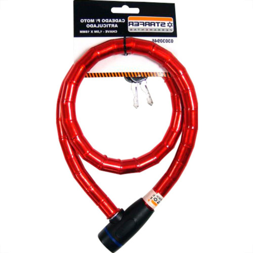 Starfer Cadeado P/Moto Art.18Mm-1,0Mt Starf Starfer Cadeado P/Moto Art.18Mm-1,0Mt Starf