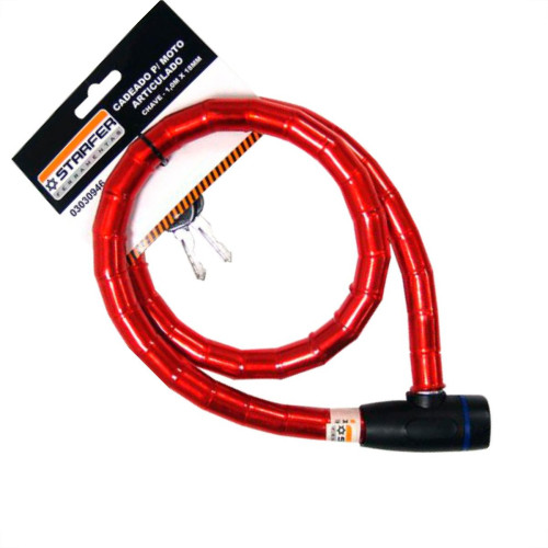 Starfer Cadeado P/Moto Art.18Mm-1,0Mt Starf Starfer Cadeado P/Moto Art.18Mm-1,0Mt Starf