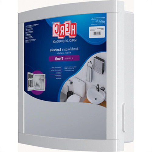 Herc Armario Banheiro Tivoli Branco 353
