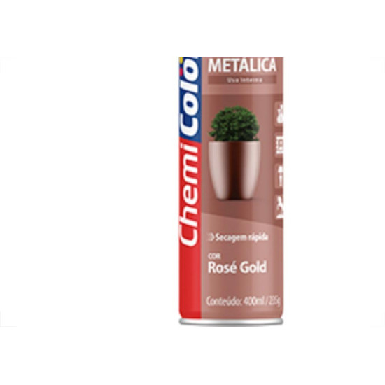 Chemicolor Spray Chemic.Metalico Rose G. 400Ml