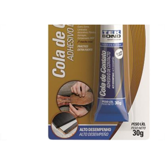 Tek Cola De Contato Bond 30Gr
