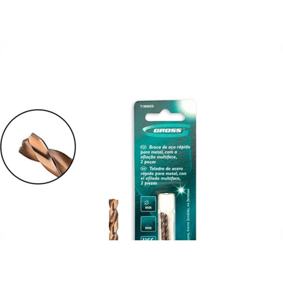 Mundo Das Ferramentas Broca Aco Rapido Gross 1,0Mm - Kit C/2 Pc Mundo Das Ferramentas Broca Aco Rapido Gross 1,0Mm - Kit C/2 Pc