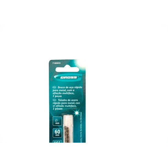 Mundo Das Ferramentas Broca Aco Rapido Gross 3,5Mm - Kit C/2 Pc Mundo Das Ferramentas Broca Aco Rapido Gross 3,5Mm - Kit C/2 Pc