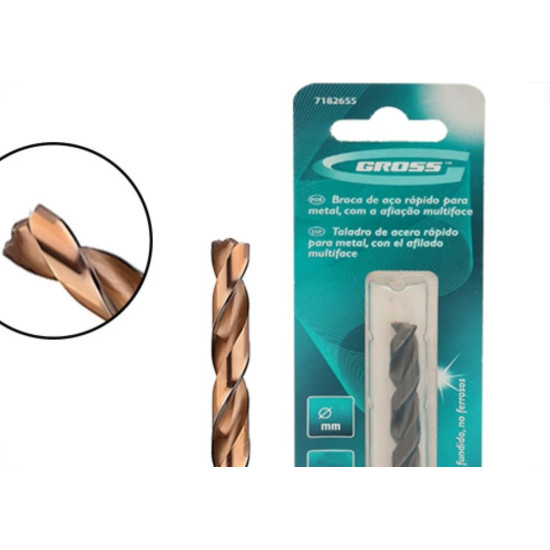 Mundo Das Ferramentas Broca Aco Rapido Gross 4,5Mm Mundo Das Ferramentas Broca Aco Rapido Gross 4,5Mm