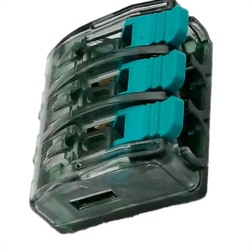 Jng Conector Emenda 3P 4Mm-14261 - Kit C/10 Un Jng Conector Emenda 3P 4Mm-14261 - Kit C/10 Un