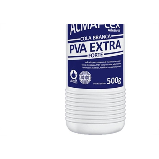 Almata Cola Branca Extra Almaflex 500G Almata Cola Branca Extra Almaflex 500G