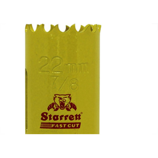 Starrett Serra Copo A.R 22Mm-H0078 Starrett Serra Copo A.R 22Mm-H0078