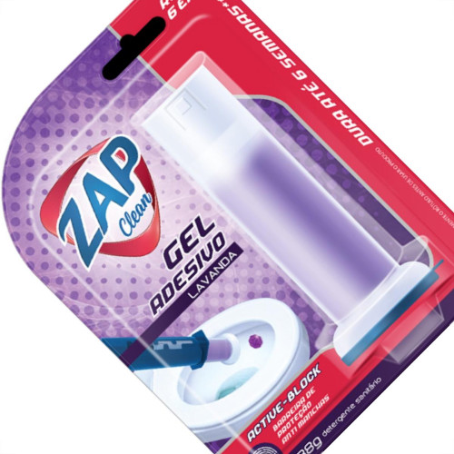 Soin Gel Adesivo Zap Clean Refil Lav.38G