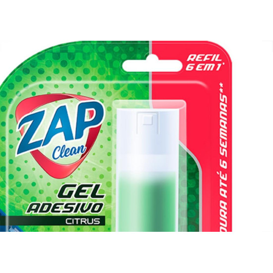 Soin Gel Adesivo Zap Clean Refil Cit.38G Soin Gel Adesivo Zap Clean Refil Cit.38G