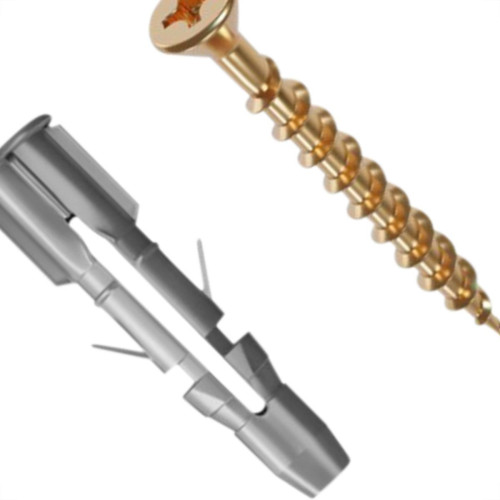 Sforplast Parafuso C/Bucha Tij.Fur.Sfu 10 C/ 25