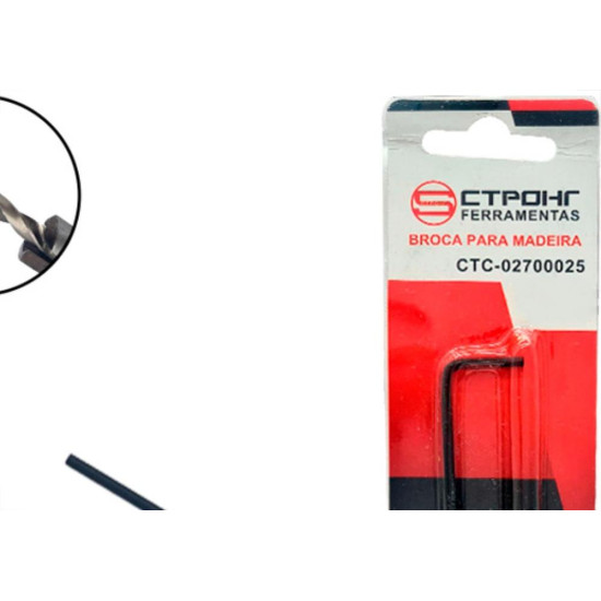 Strong Escareador Ctp P/Madeira 2,5 (5/10/15)