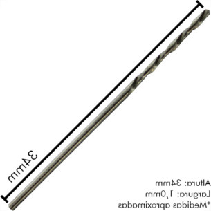 Irwin Broca Aco Rapido 1,0Mm - Kit C/10 Un