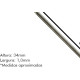 Irwin Broca Aco Rapido 1,0Mm - Kit C/10 Un