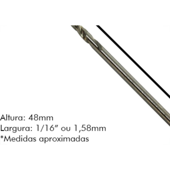 Irwin Broca Aco Rapido B 1/16 - Kit C/10 Un