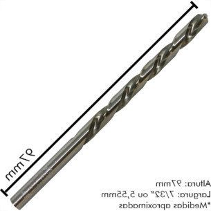 Irwin Broca Aco Rapido L 7/32 - Kit C/10 Un