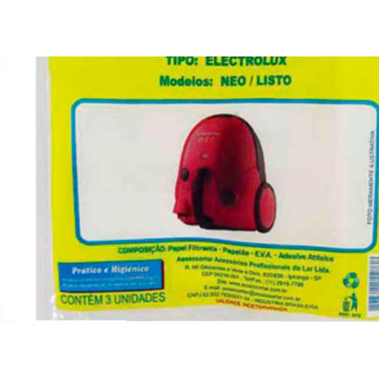 Assessorlar Saco Asp De Po Elect Neo/Listo C/3