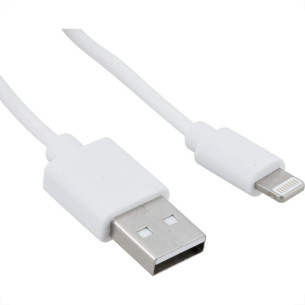 Dual Cabo Usb X Iphone Branco 2Mt