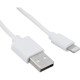 Dual Cabo Usb X Iphone Branco 2Mt Dual Cabo Usb X Iphone Branco 2Mt