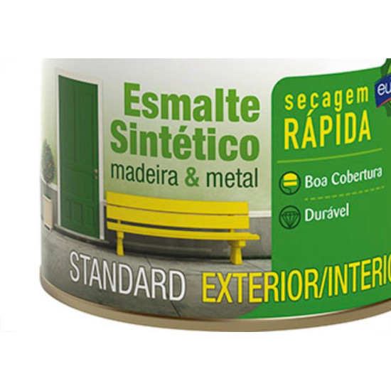 Eucatex Esmalte Sintetico Eucalar 1/4 Platina
