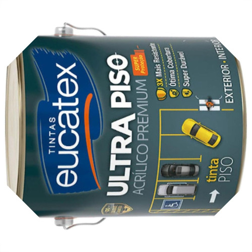 Eucatex Tinta Piso 3,6Lt Azul Eucatex Tinta Piso 3,6Lt Azul