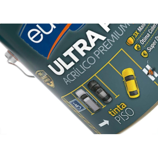 Eucatex Tinta Piso 3,6Lt Azul Eucatex Tinta Piso 3,6Lt Azul