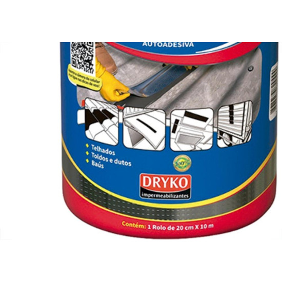 Dryko Fita Adesiva Multuso Cz.20Cmx10M